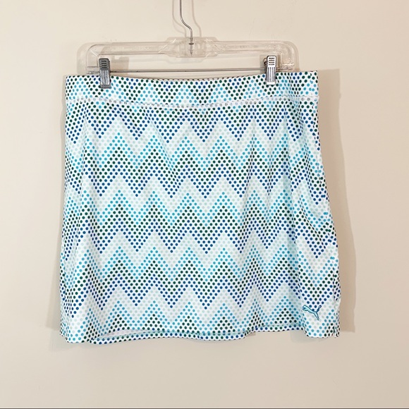 Puma Pants - Puma • Chevron Polka Dot Skort XL